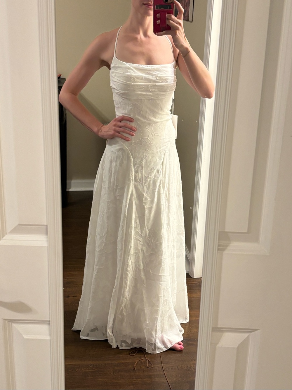NWT FRANCIS MAXI DRESS - IVORY - Picture 3 of 9